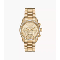 Reloj cronógrafo Michael Kors Lexington en tono dorado 7377